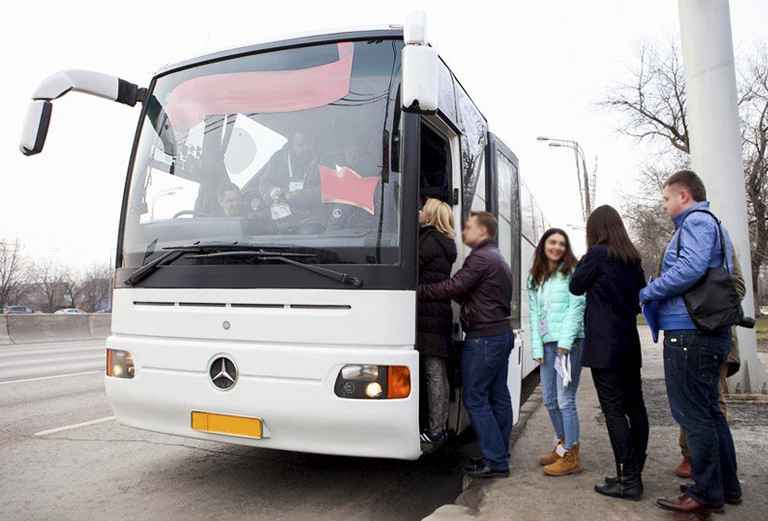 Аренда автобуса из Кургана в Советский