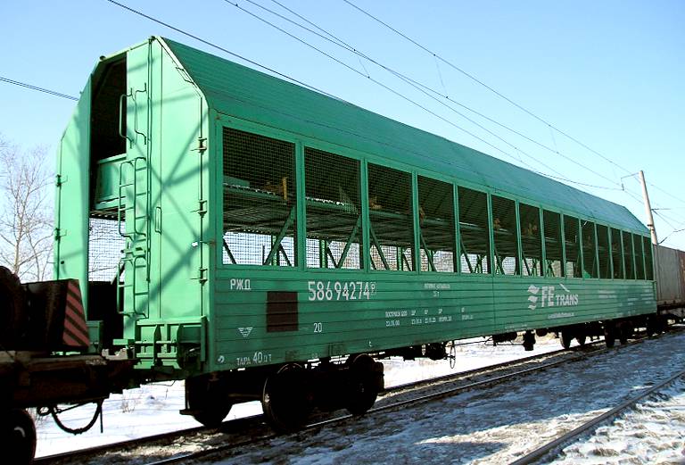 Железнодорожная перевозка машины цены из Сургута в Москву