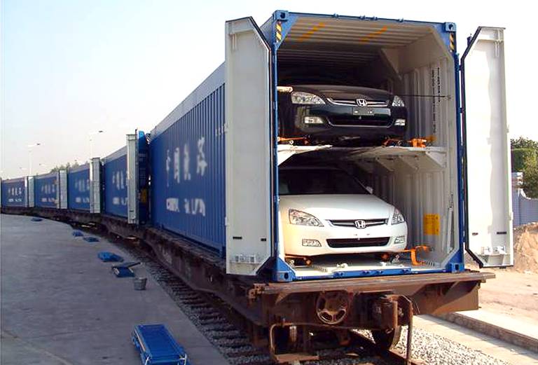 Стоимость транспортировки жд сеткой автомобиля из Екатеринбурга в Бишкек